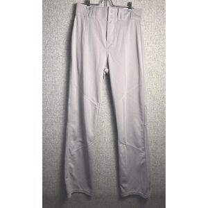 Alleson Athletic Gray Baseball Pants Belt Loops Style 655WLP‎ Men's MEDIUM